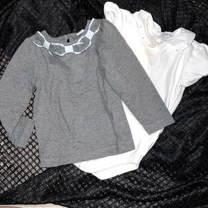 Janie and Jack Onesie & Long Sleeve Shirt